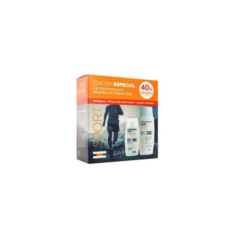 PACK SPORT FOTOPROTECTOR ISDIN FUSION SPF50+ GEL