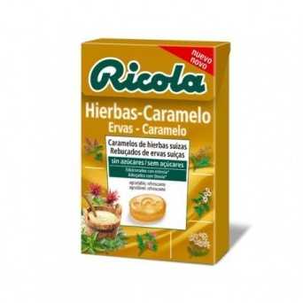 RICOLA CARAMELOS HIERBAS S/A 70 GR