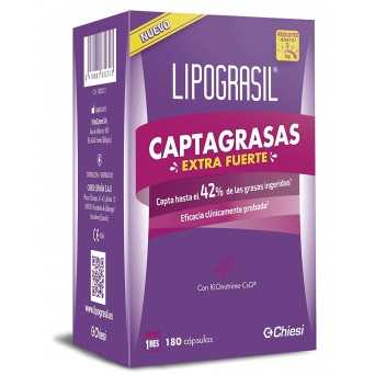 LIPOGRASIL CAPTAGRASAS EXTRA FUERTE 180 CAPS
