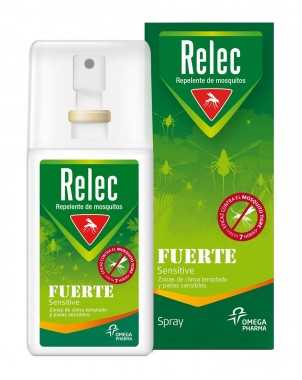 Relec Fuerte Sensitive Spray Repelente Mosquitos 100ml