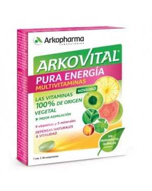 Arkopharma Arkovital Pura Energía 30 Comprimidos