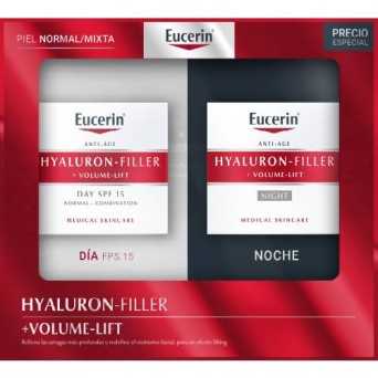 Eucerin Pack Hyaluron Filler + Volume Lift Piel Normal y Mixta