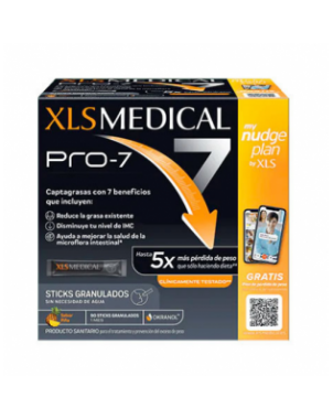 XLS Medical Pro-7 Origen Natural, 90 sticks, sabor piña