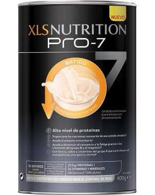 XLS Medical Nutrition Pro-7 Batido Sustitutivo Sabor Vainilla Limón 400 gr