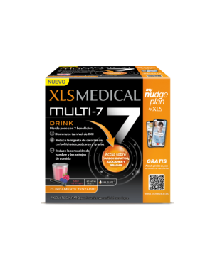 XLS Medical Multi 7 Drink 60 Sobres sabor frutos rojos